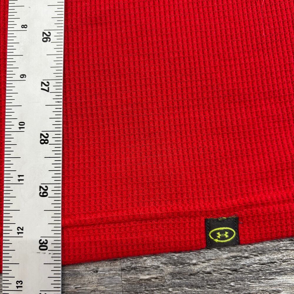 Under Armour Red Long Sleeve Performance Shirt - Picture 7 of 9